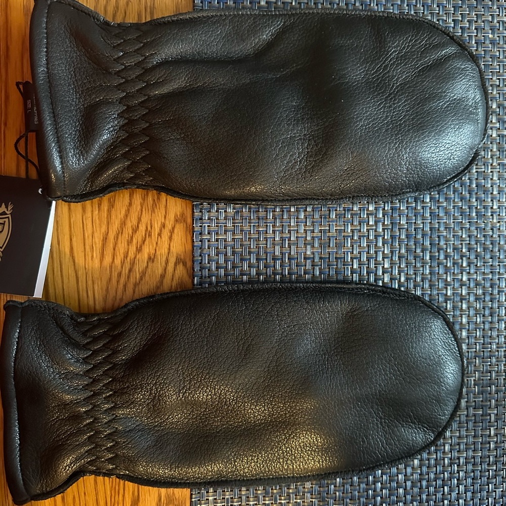 NEW Pratt & Hart Leather Mittens